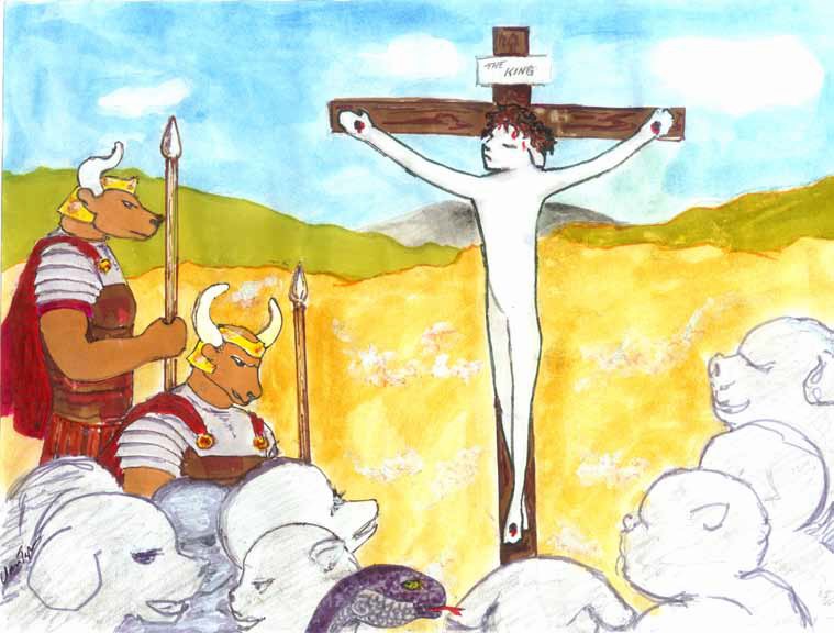 The Lamb Crucified